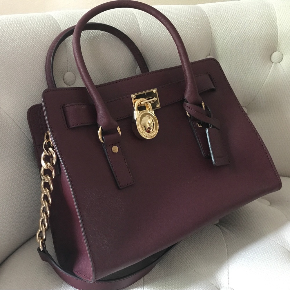 Michael Kors Hamilton Saffiano Leather Bag